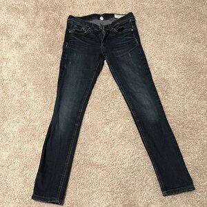 Rag & Bone skinny dark wash jeans